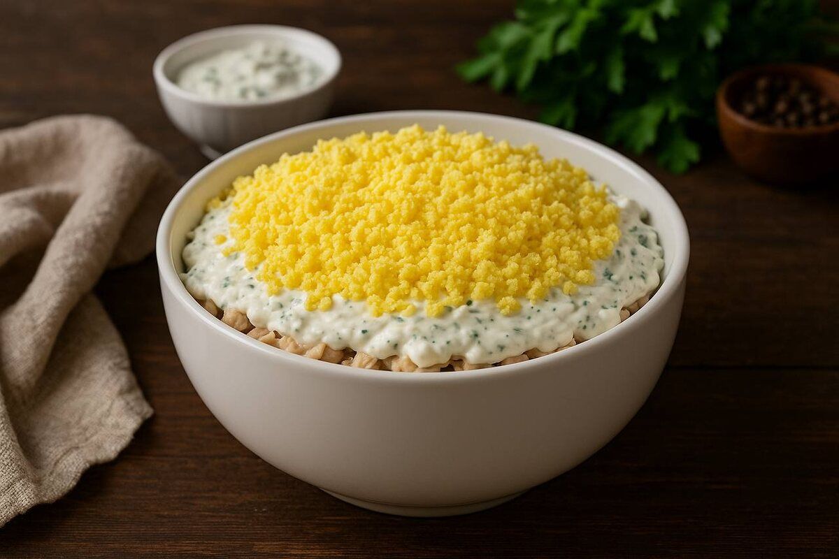 Новый вкус семейного праздника: деревенский салат, который стоит попробовать