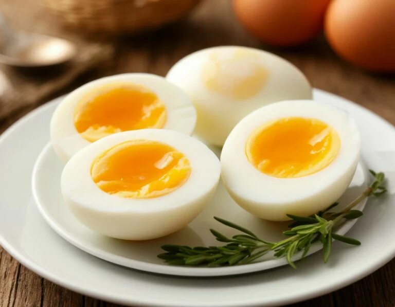 Почему вареные яйца могут стать зелеными: простой совет