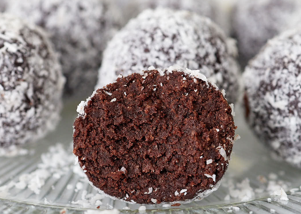 Восхитительные ромовые кето шарики без сахара и глютена