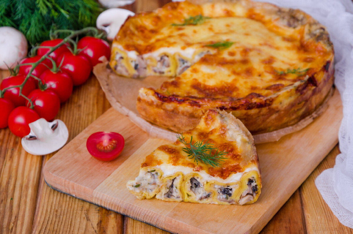 Как приготовить блинный пирог с мясом: простой и вкусный рецепт