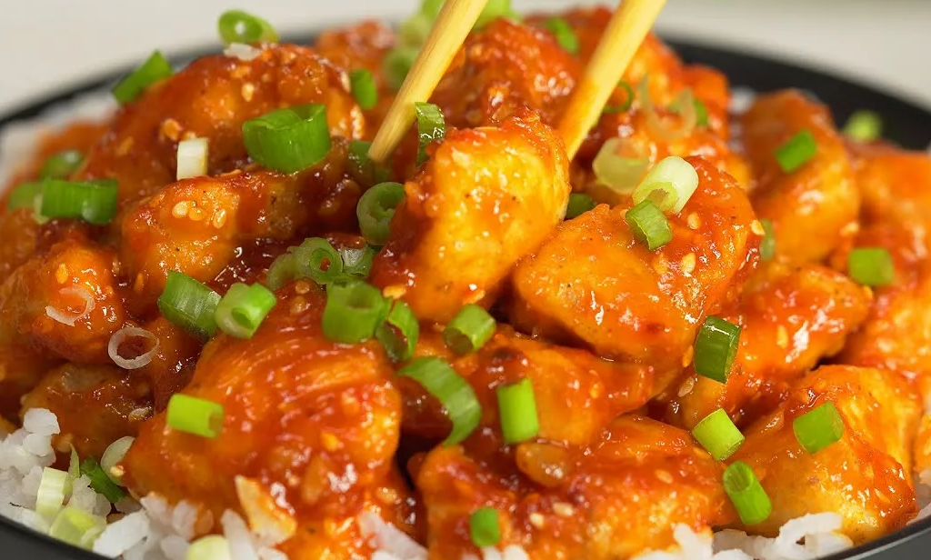 Курица с рисом в кисло-сладком соусе: волшебство китайской кухни у вас дома