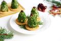 Ёлочки на крекере: изысканная закуска для праздника