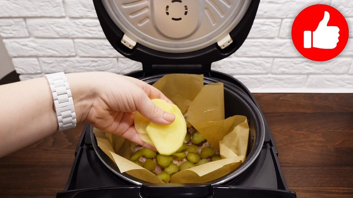 Нежная картошка с курицей: идеальный обед в мультиварке