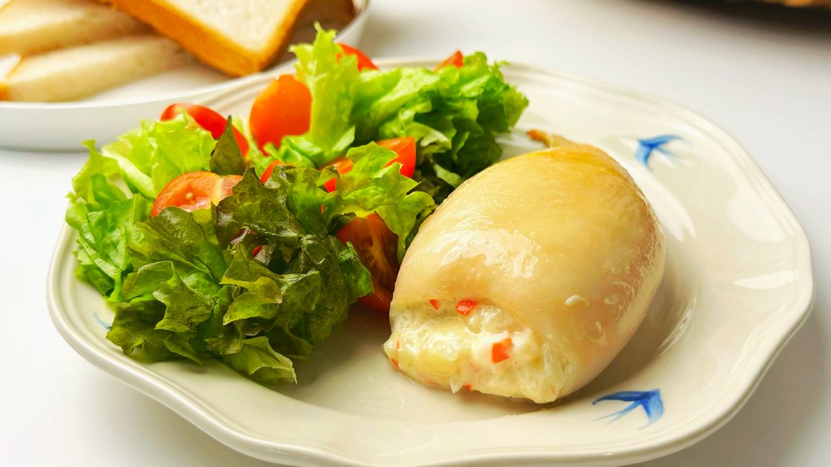 Нежные фаршированные кальмары: просто и вкусно