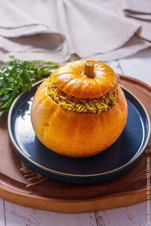 Фаршированная тыква: восхитительное решение для вашего стола