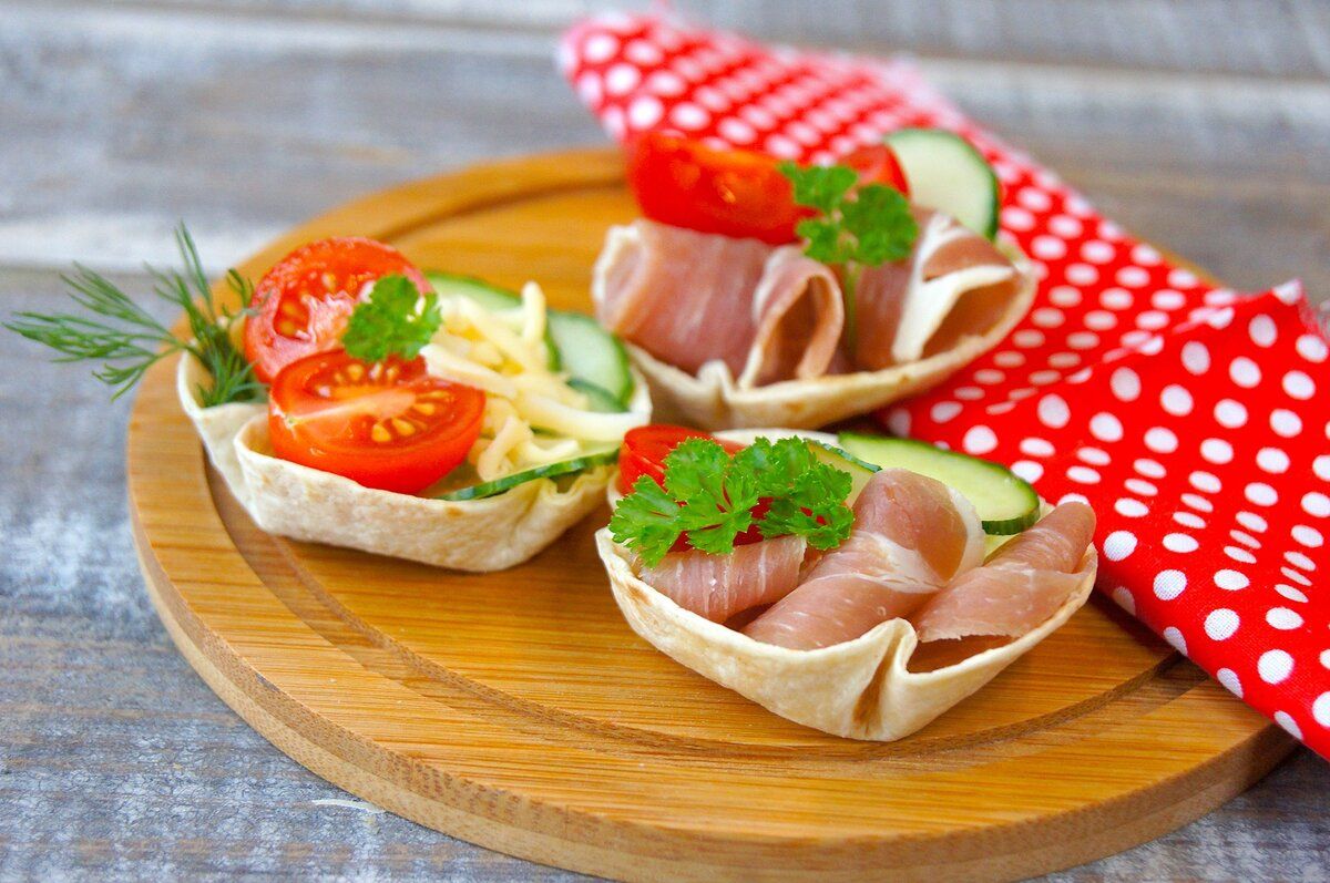 Простые тарталетки для вашего праздничного стола