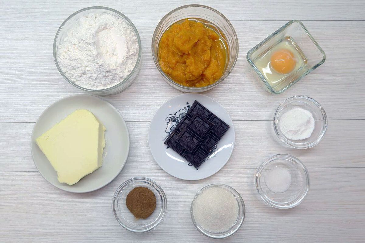 Неожиданное печенье: тыква и шоколад в одном десерте