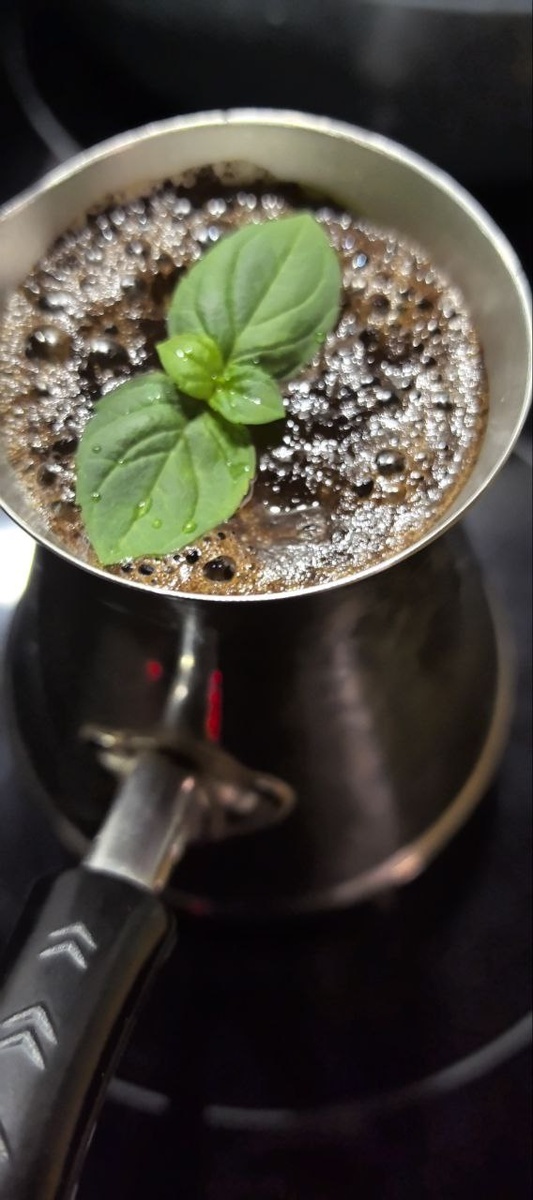 Мятный кофе в турке: утренний заряд бодрости без стресса