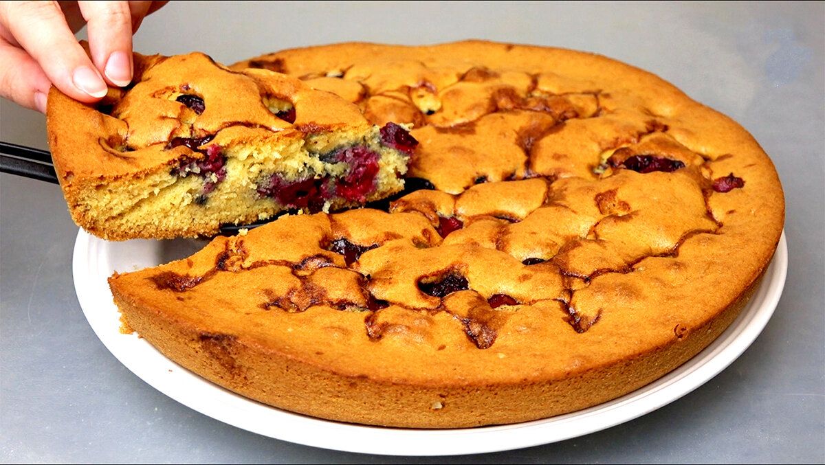 Легкий Рецепт Пирога С Вишней: Готовим Быстро И Вкусно