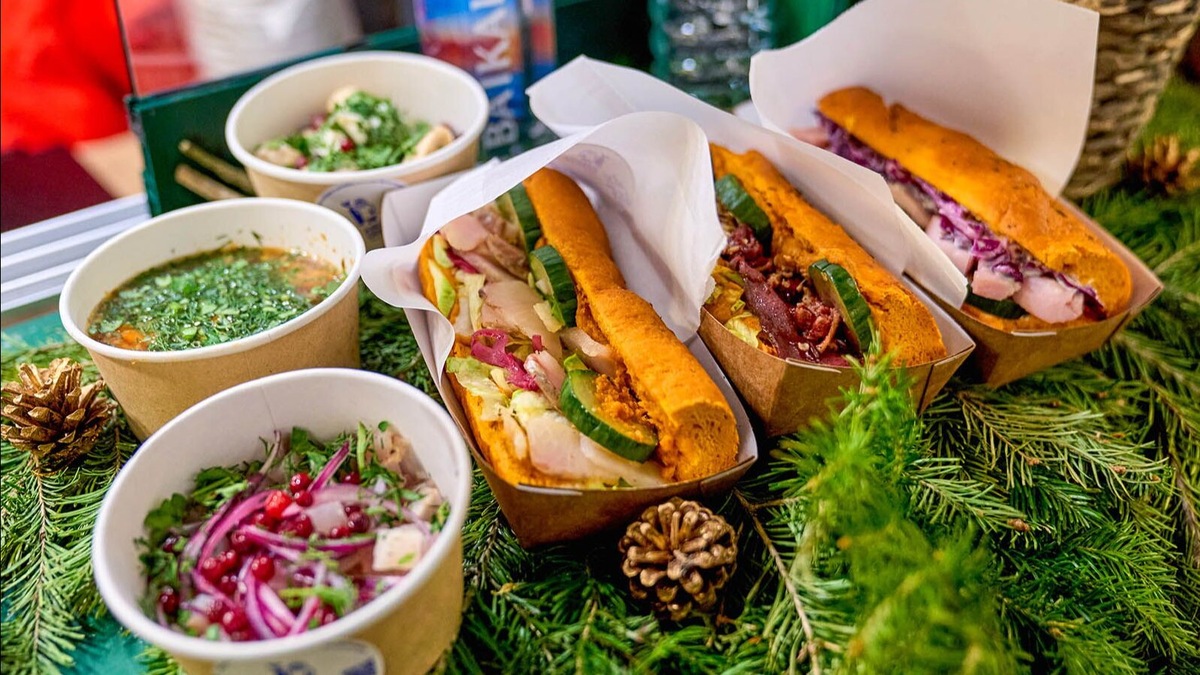 Зимние деликатесы на фестивале «Путешествие в Рождество»