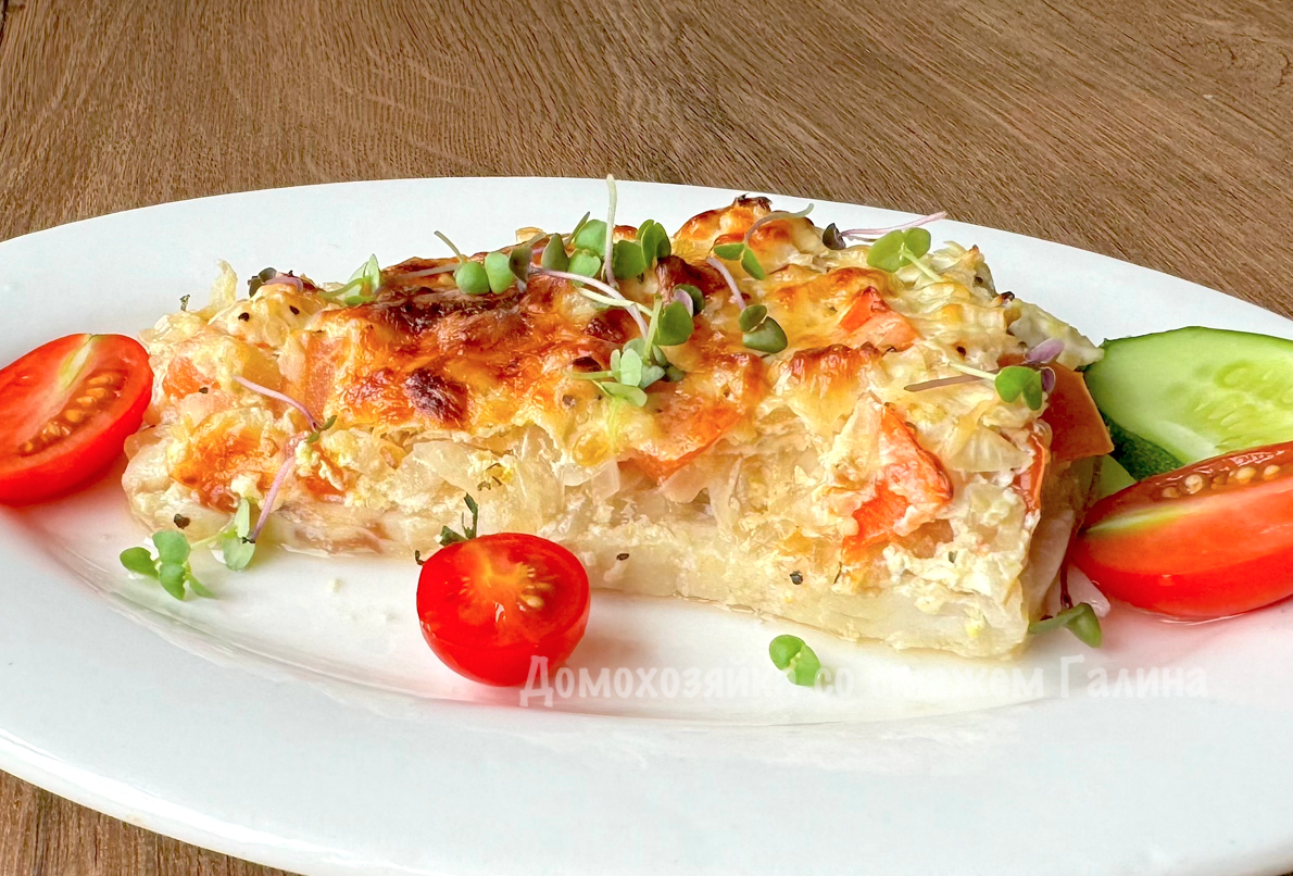 Рыбное филе под ароматной шапкой: низкокалорийное блюдо для всей семьи