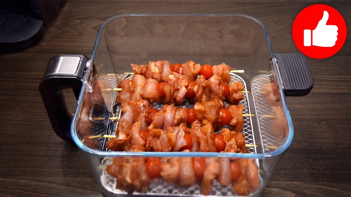 Сочные куриные шашлыки: легкий рецепт с аэрогрилем