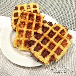 Удивительные венские вафли с сулугуни