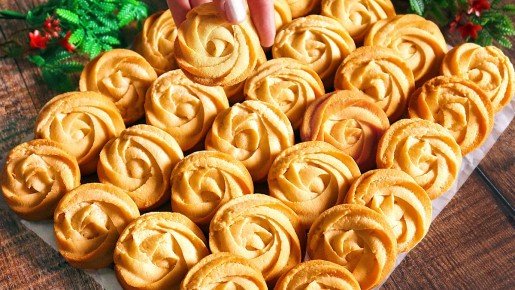 Печенье-розочки, которые превзойдут магазинные десерты