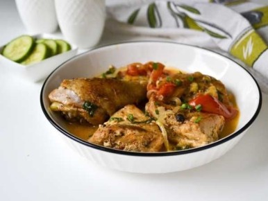 Вдохновение Тосканы: Курица в сливочном соусе