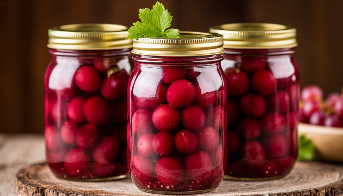 Маринованный виноград: оригинальная заготовка на зиму