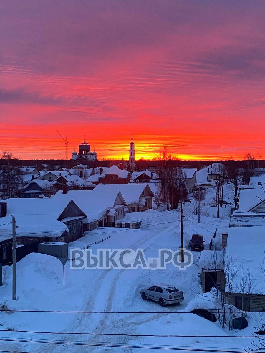 Выкса встречает масленицу яркими моментами