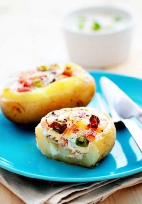 Вкусные картофельные лодочки с начинкой для настоящих гурманов
