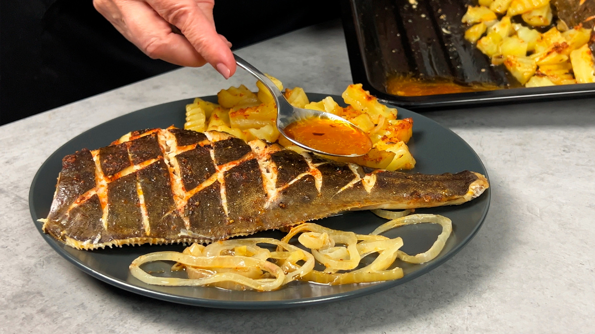 Нежная камбала в духовке: секрет безупречного вкуса без специфического аромата