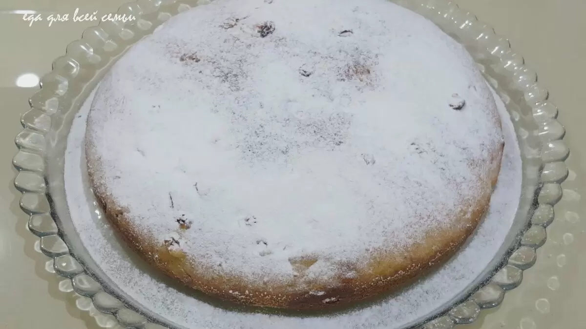 Неожиданный десерт: постный пирог на банановом тесте