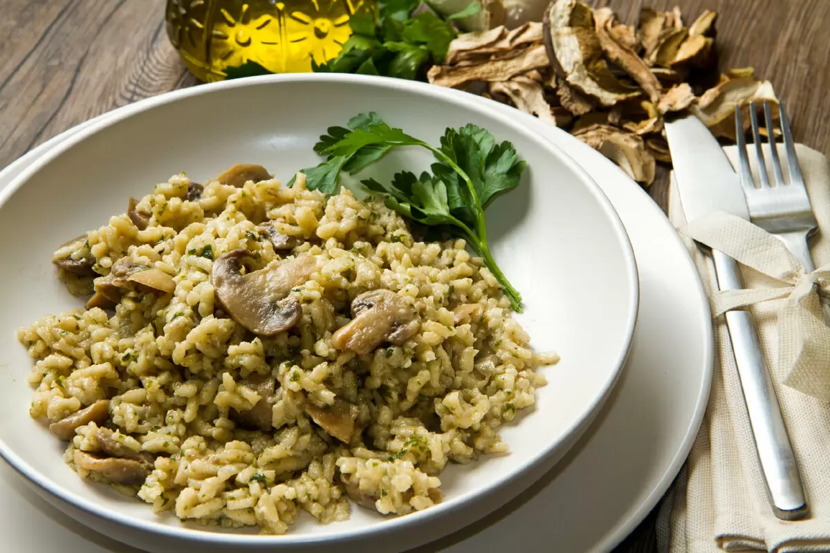 Плов с грибами: вкусный и полезный вариант