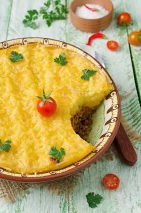 Ароматная картофельная запеканка с фаршем для уютного ужина