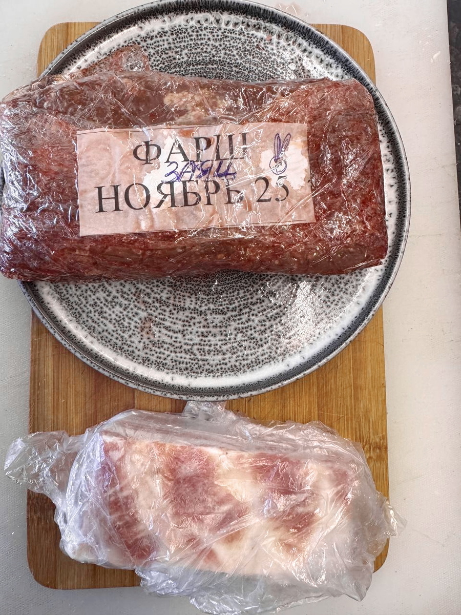 Уникальный бифштекс из зайчатины и свиной грудинки