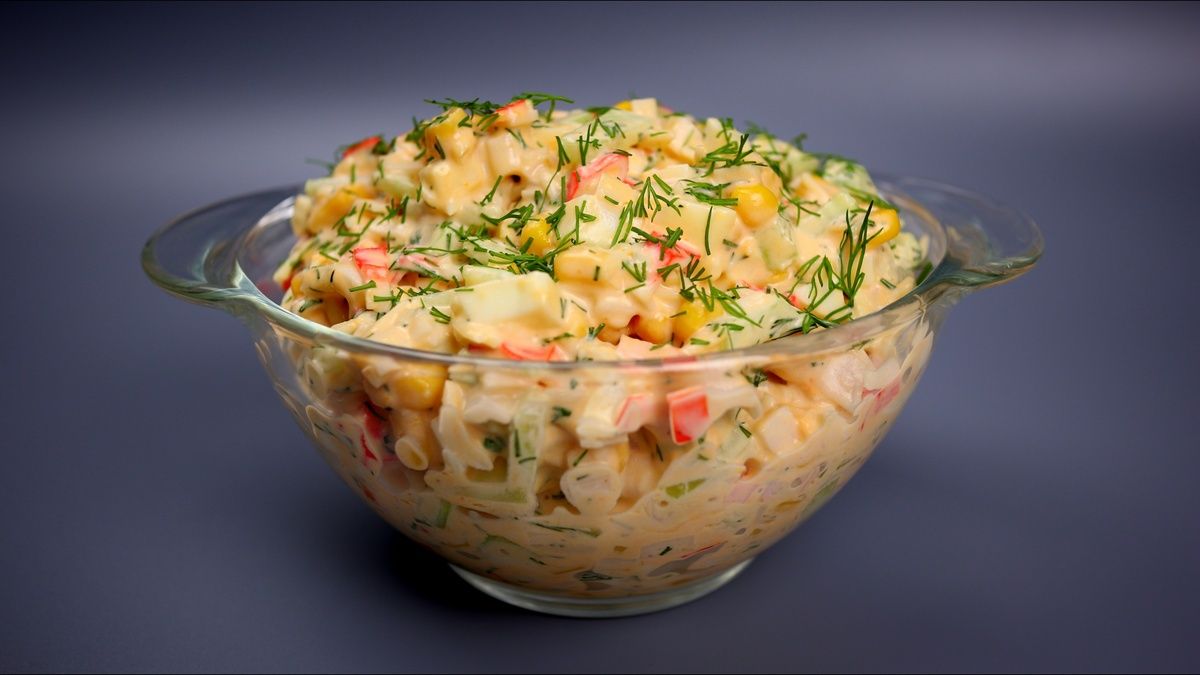 Откройте для себя новый вкус крабового салата с уникальной заправкой