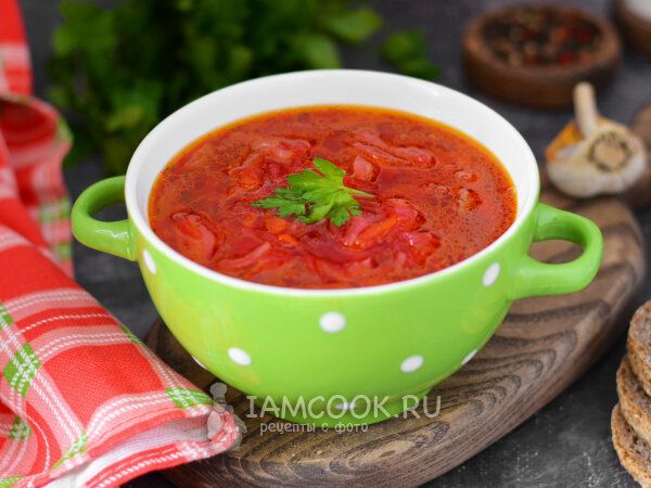 Вкусный борщ без мяса: секрет особого приготовления