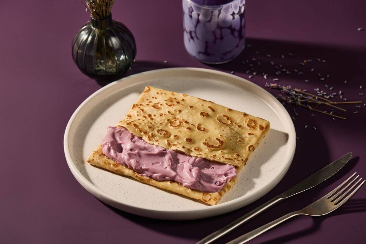 Лавандовые вкусы весны: новый блин в «Теремке»