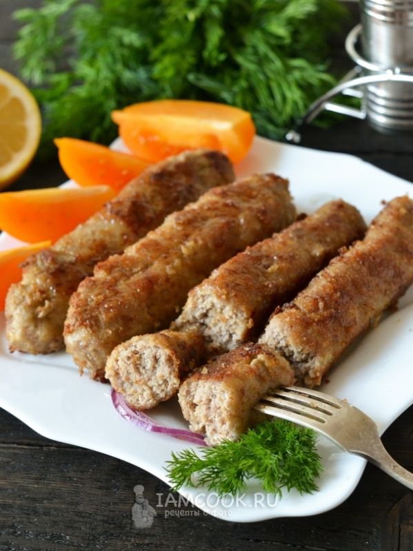Как сделать хрустящие мясные пальчики с тянутым сыром